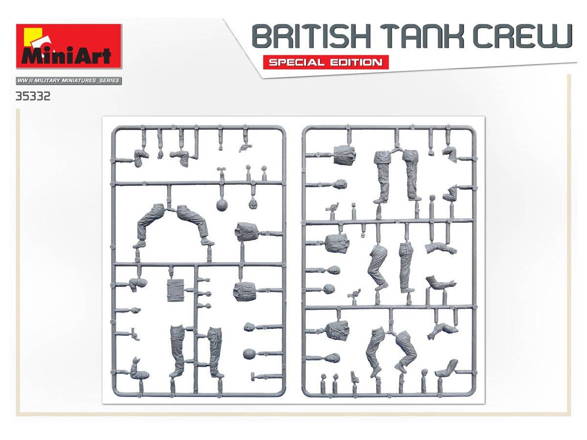 MiniArt 1/35 British Tank Crew. Special Edition | 4820183313898