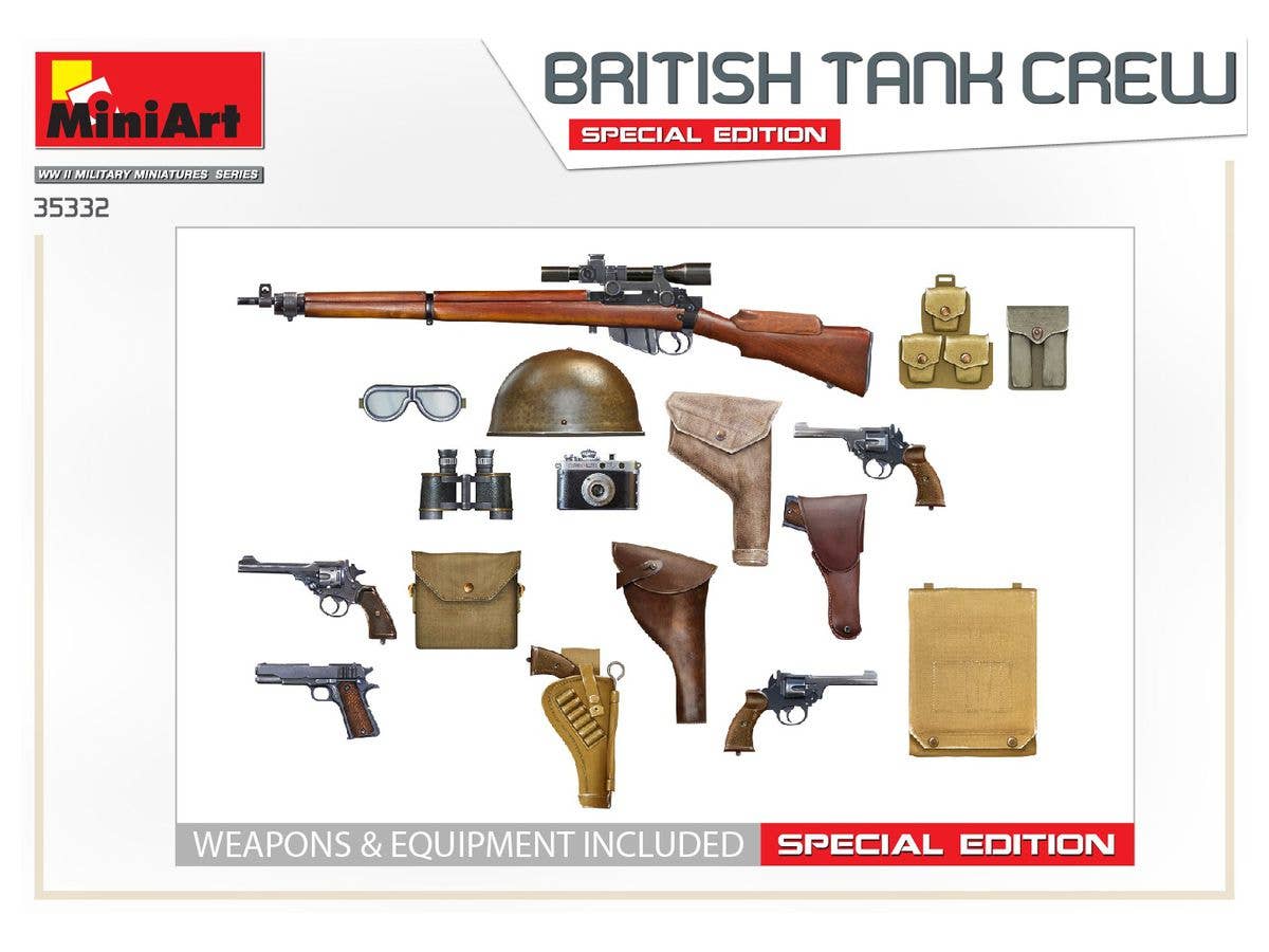 MiniArt 1/35 British Tank Crew. Special Edition | 4820183313898