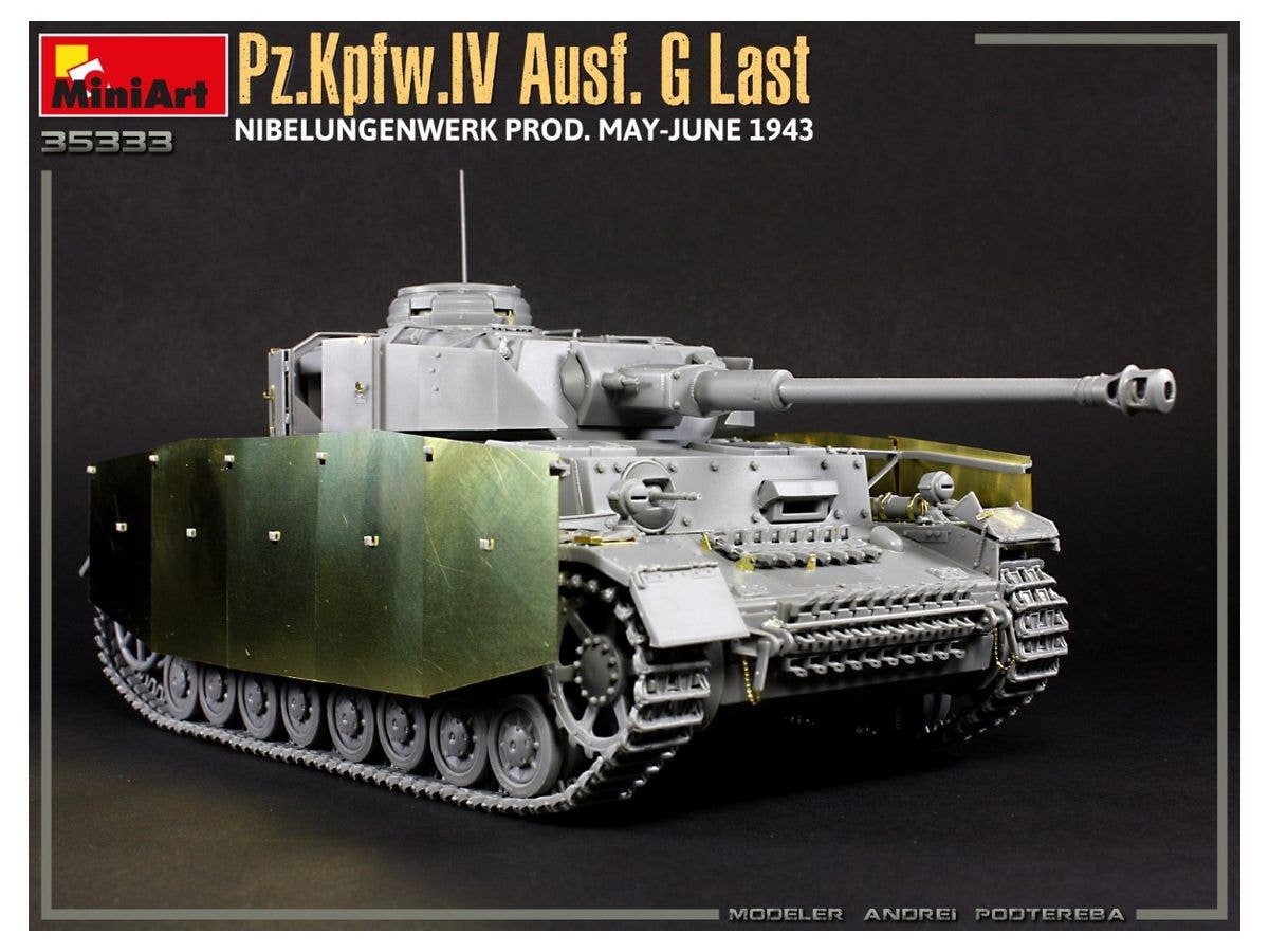 MiniArt 1/35 Pz.Kpfw.IV Ausf. G-Last/H-Early Nibelungenwerk Prod. (May-June 1943) 2 in 1 Interior Kit | 4820183313980