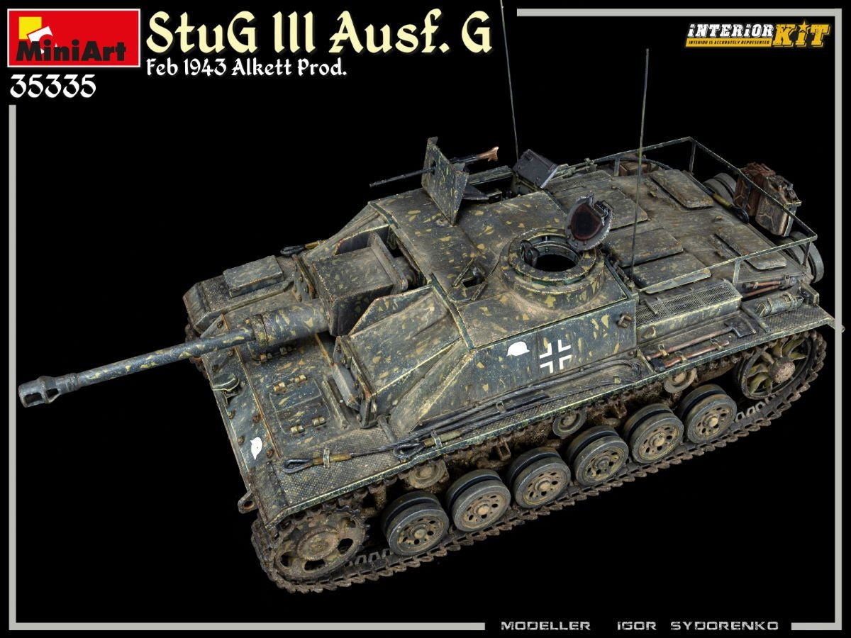 Miniart 1/35 StuG III Ausf. G Feb 1943 Alkett Prod. Interior Kit | 4820183314369