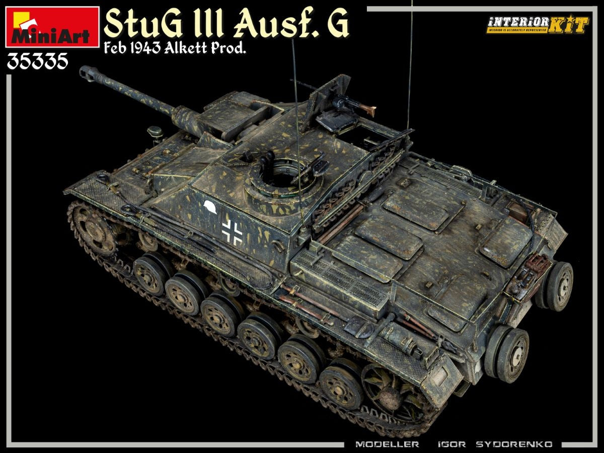 Miniart 1/35 StuG III Ausf. G Feb 1943 Alkett Prod. Interior Kit | 4820183314369