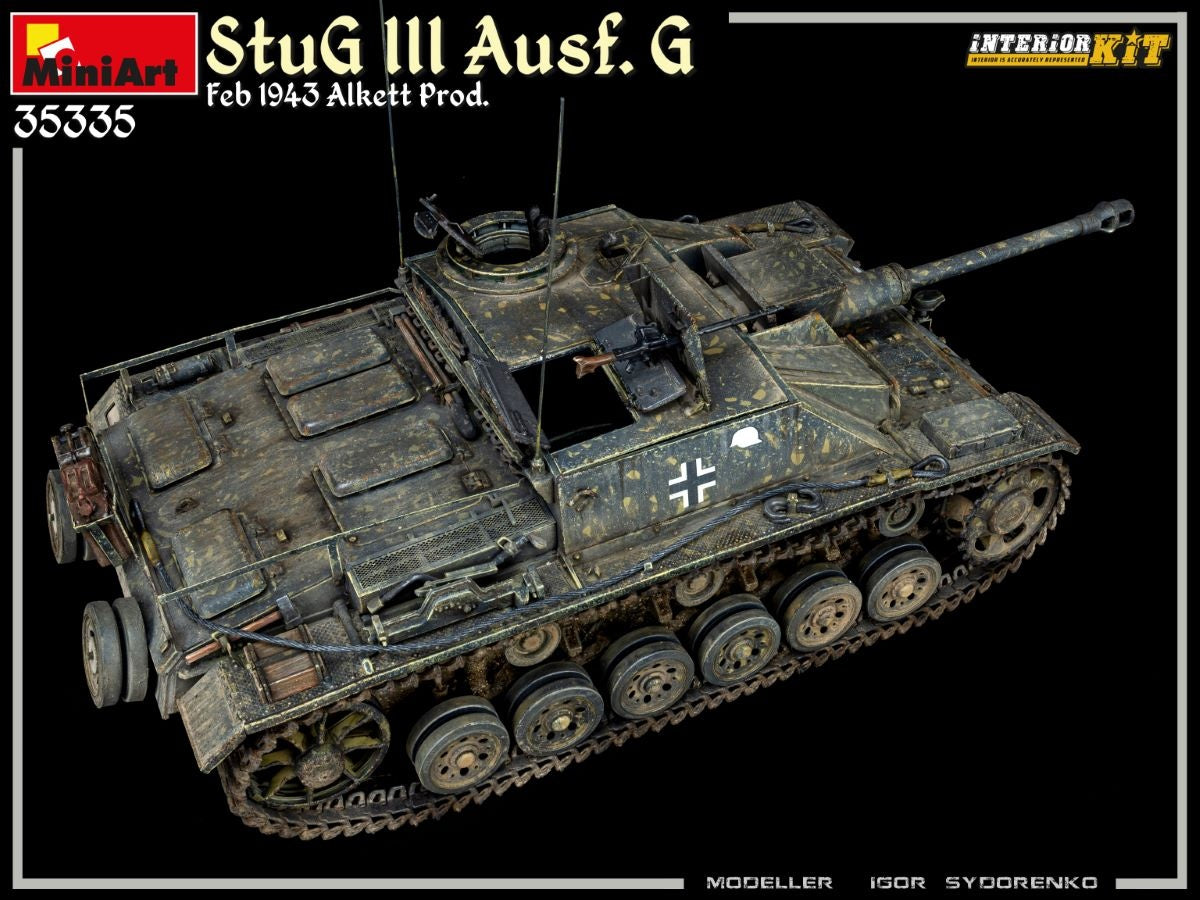Miniart 1/35 StuG III Ausf. G Feb 1943 Alkett Prod. Interior Kit | 4820183314369