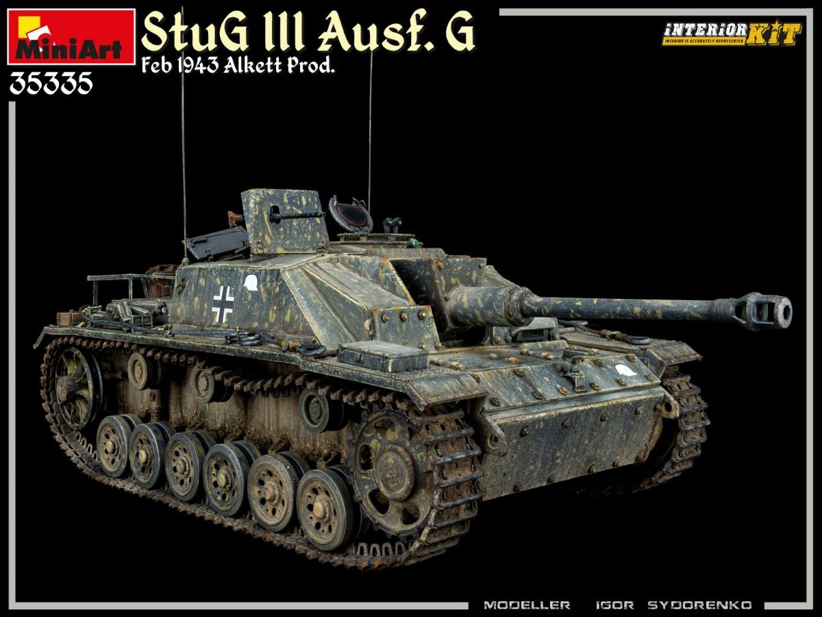 Miniart 1/35 StuG III Ausf. G Feb 1943 Alkett Prod. Interior Kit | 4820183314369