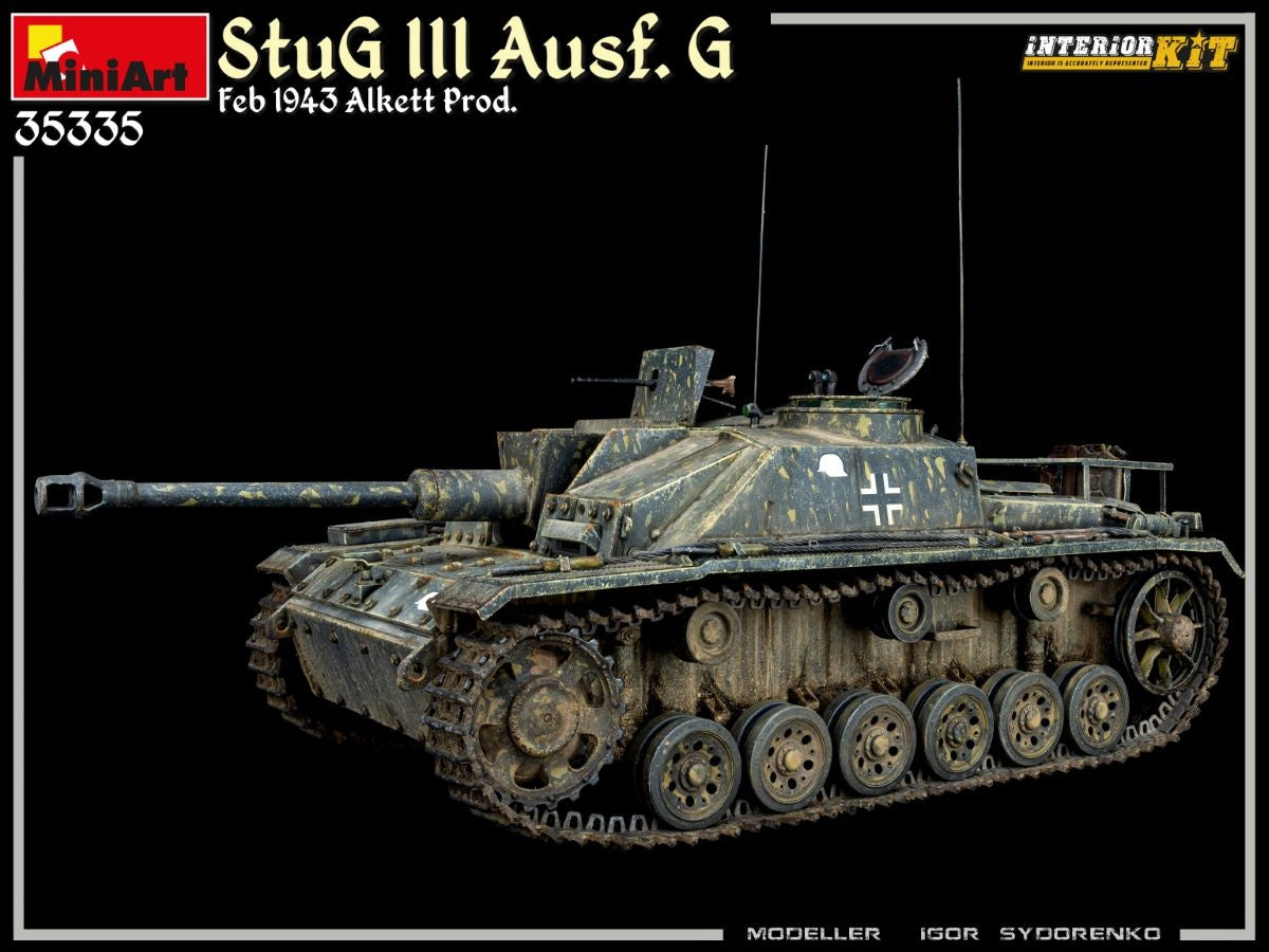 Miniart 1/35 StuG III Ausf. G Feb 1943 Alkett Prod. Interior Kit | 4820183314369
