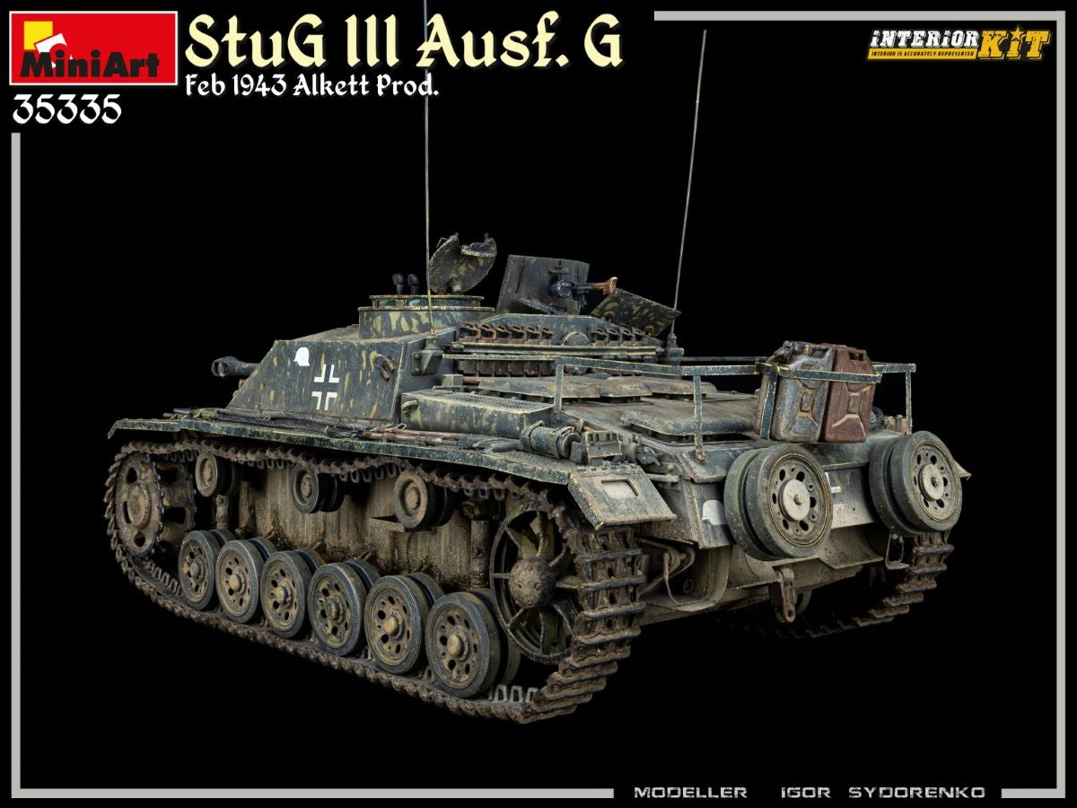 Miniart 1/35 StuG III Ausf. G Feb 1943 Alkett Prod. Interior Kit | 4820183314369