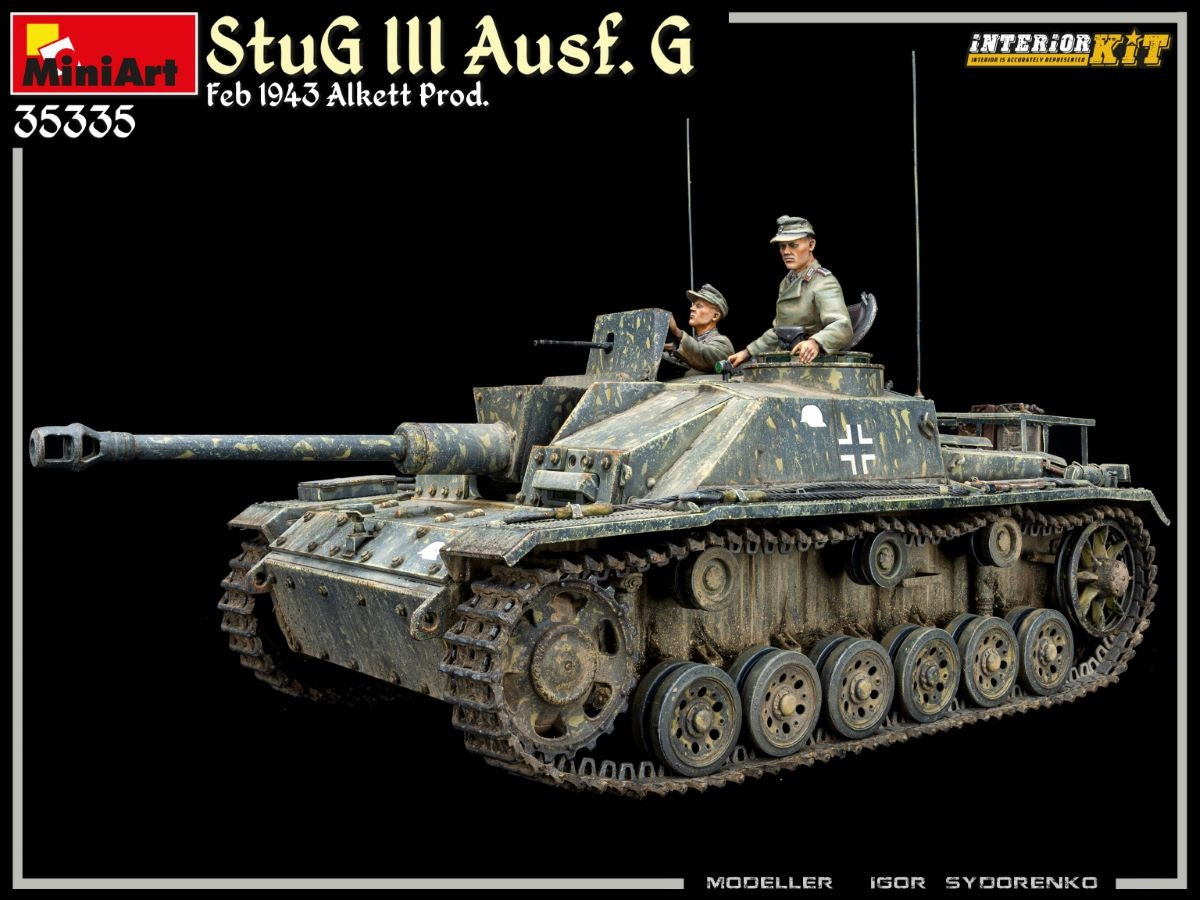 Miniart 1/35 StuG III Ausf. G Feb 1943 Alkett Prod. Interior Kit | 4820183314369