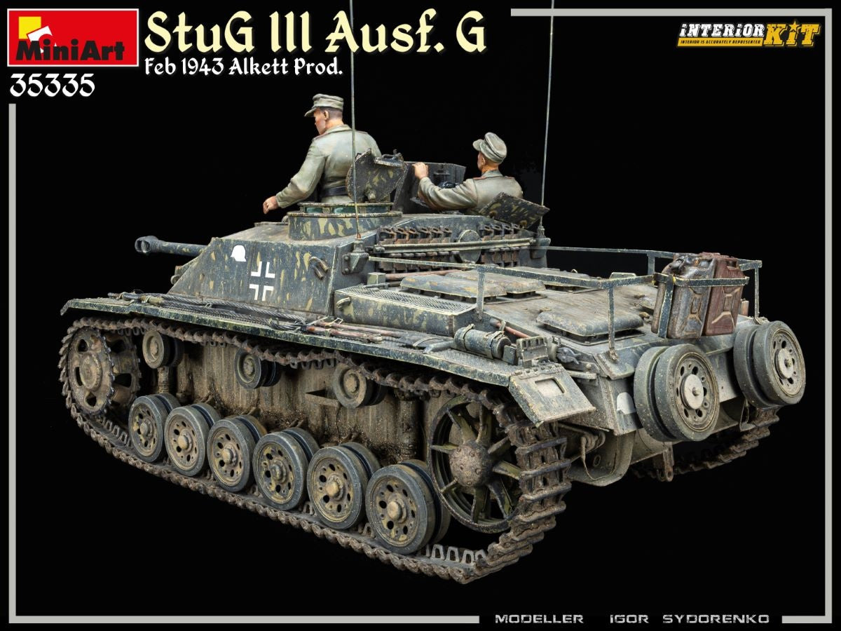 Miniart 1/35 StuG III Ausf. G Feb 1943 Alkett Prod. Interior Kit | 4820183314369