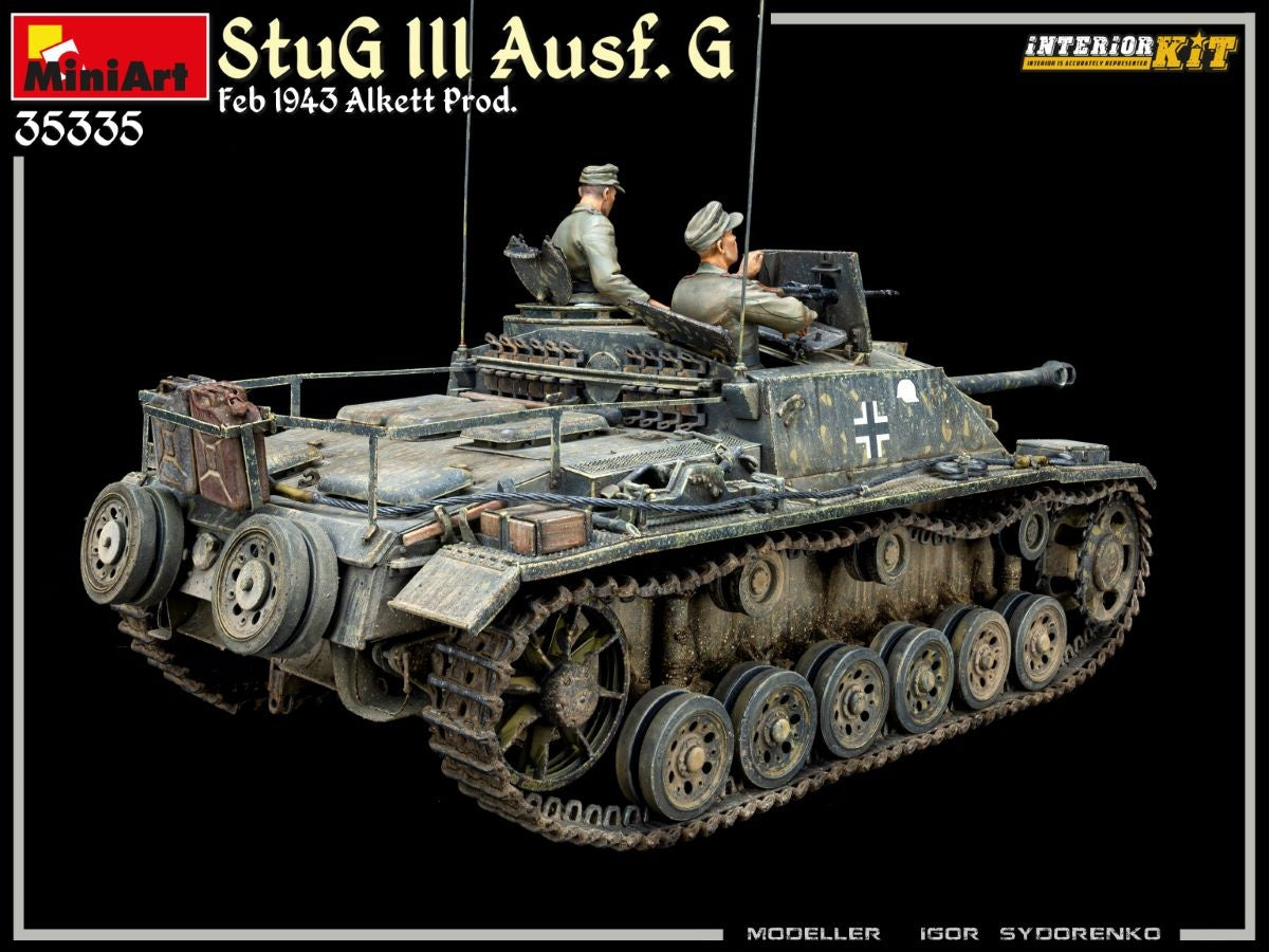 Miniart 1/35 StuG III Ausf. G Feb 1943 Alkett Prod. Interior Kit | 4820183314369