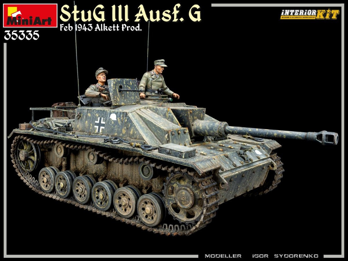 Miniart 1/35 StuG III Ausf. G Feb 1943 Alkett Prod. Interior Kit | 4820183314369
