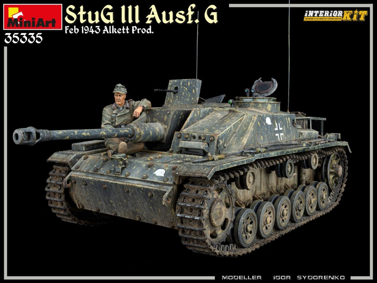 Miniart 1/35 StuG III Ausf. G Feb 1943 Alkett Prod. Interior Kit | 4820183314369