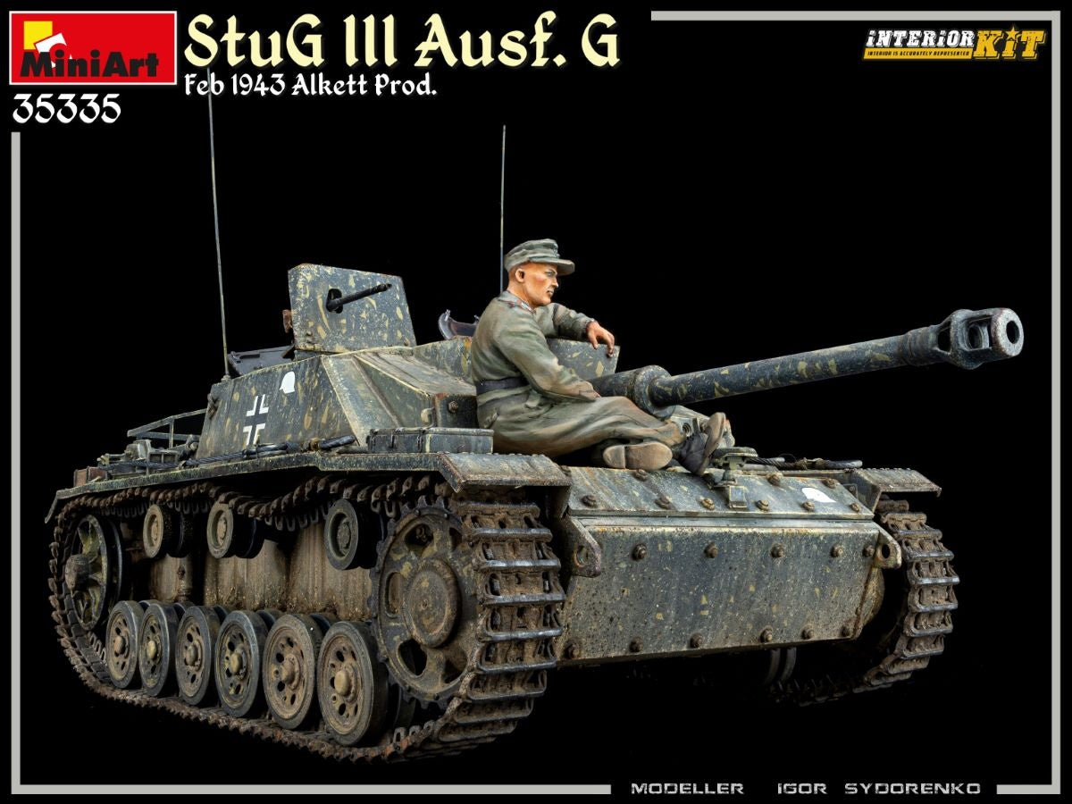 Miniart 1/35 StuG III Ausf. G Feb 1943 Alkett Prod. Interior Kit | 4820183314369