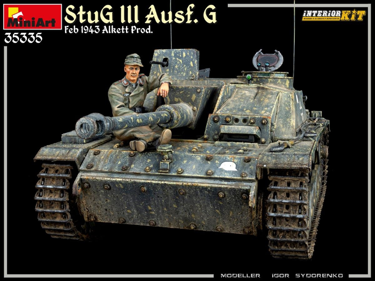 Miniart 1/35 StuG III Ausf. G Feb 1943 Alkett Prod. Interior Kit | 4820183314369