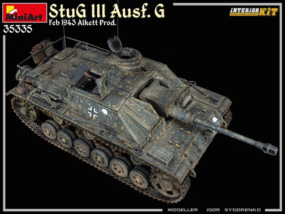 Miniart 1/35 StuG III Ausf. G Feb 1943 Alkett Prod. Interior Kit | 4820183314369