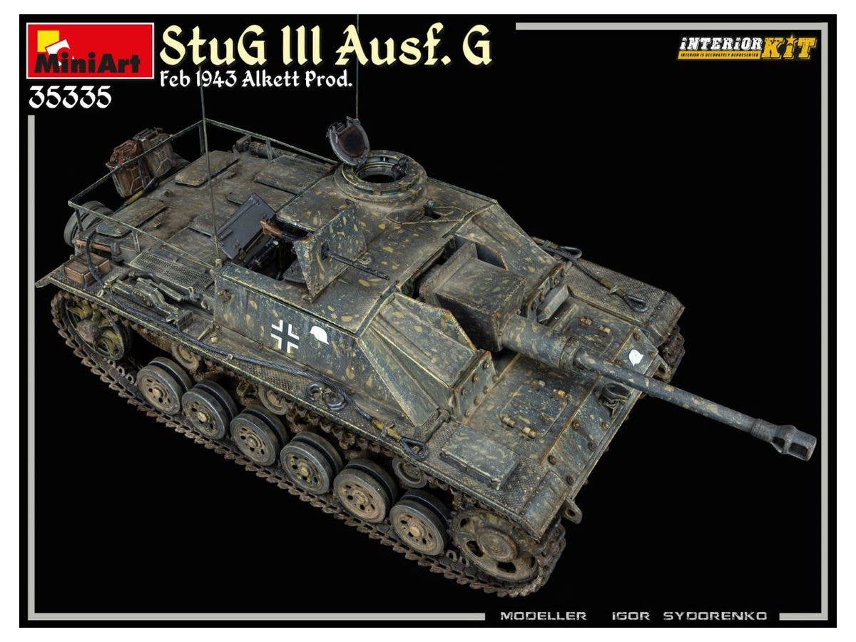 Miniart 1/35 StuG III Ausf. G Feb 1943 Alkett Prod. Interior Kit | 4820183314369
