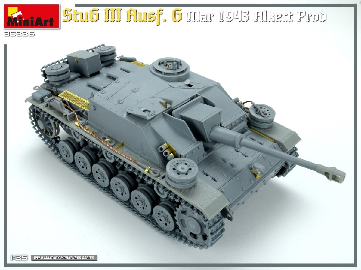 Miniart 1/35 StuG III Ausf. G Mar 1943 Alkett Prod | 4820183314598