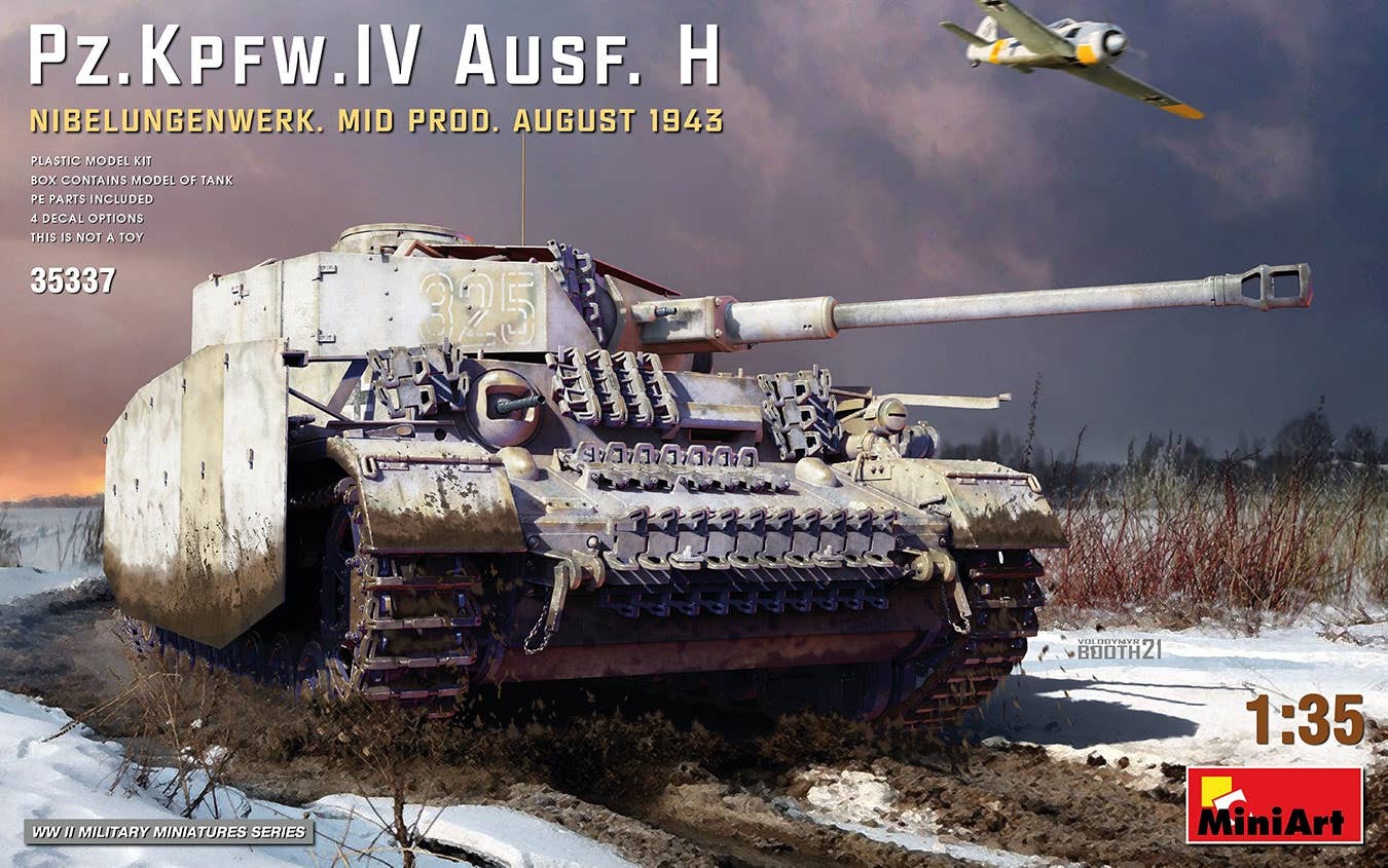 Miniart 1/35 Pz.Kpfw.IV Ausf. H Nibelungenwerk. Mid Prod. (August 1943) | 4820183314376