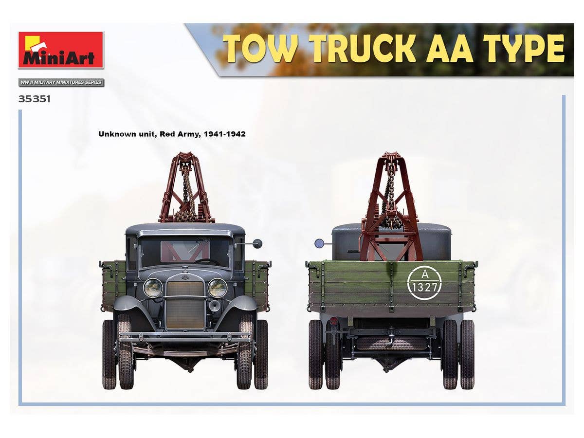 Miniart 1/35 AA Type Tow Truck | 4820183313850