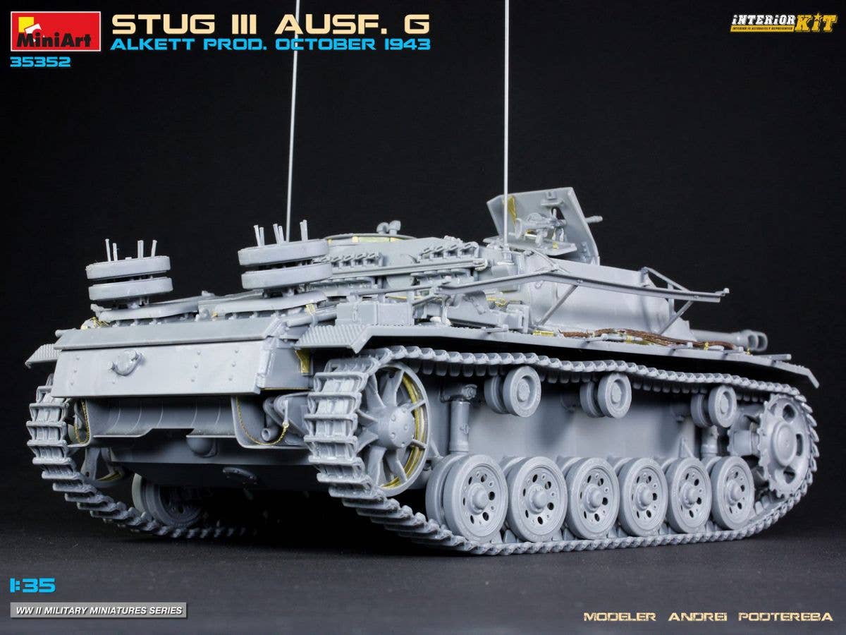 MiniArt 1/35 Stug III Ausf. G Alkett Prod. October 1943 Interior Kit | 5905937497358