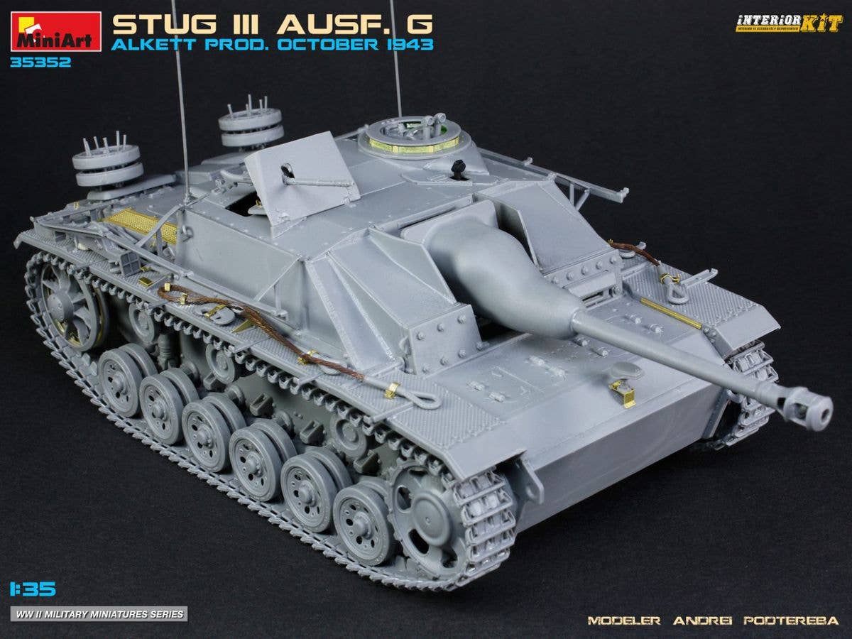 MiniArt 1/35 Stug III Ausf. G Alkett Prod. October 1943 Interior Kit | 5905937497358