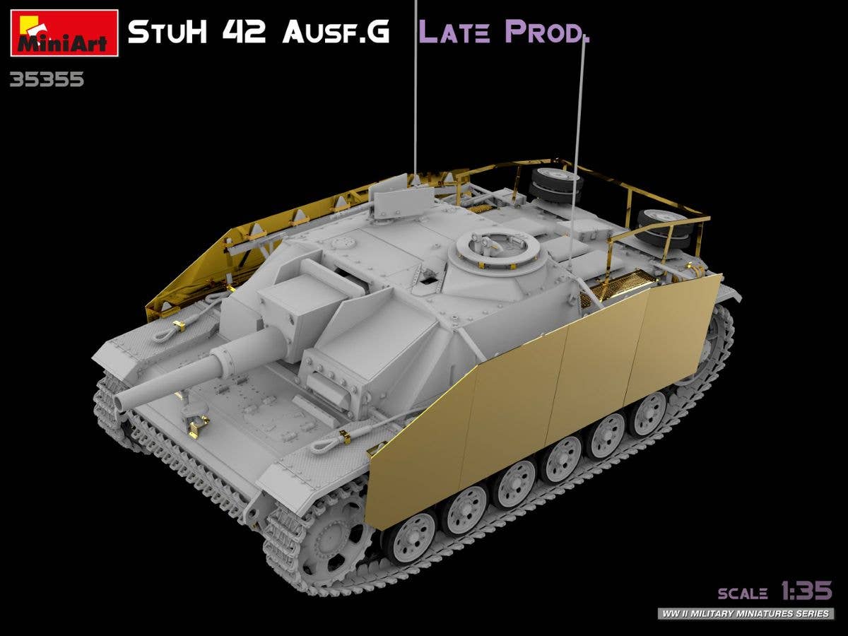 MiniArt 1/35 StuH 42 Ausf. G LATE PROD, Vehicle | 5905090346043