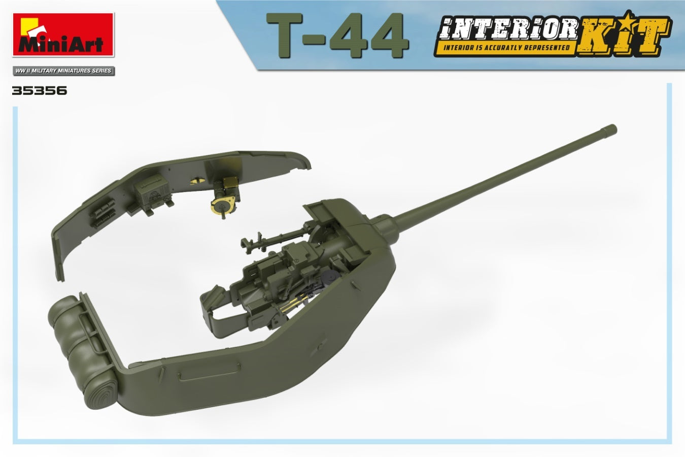 MiniArt 1/35 T-44 Interior Kit | 4820183313997