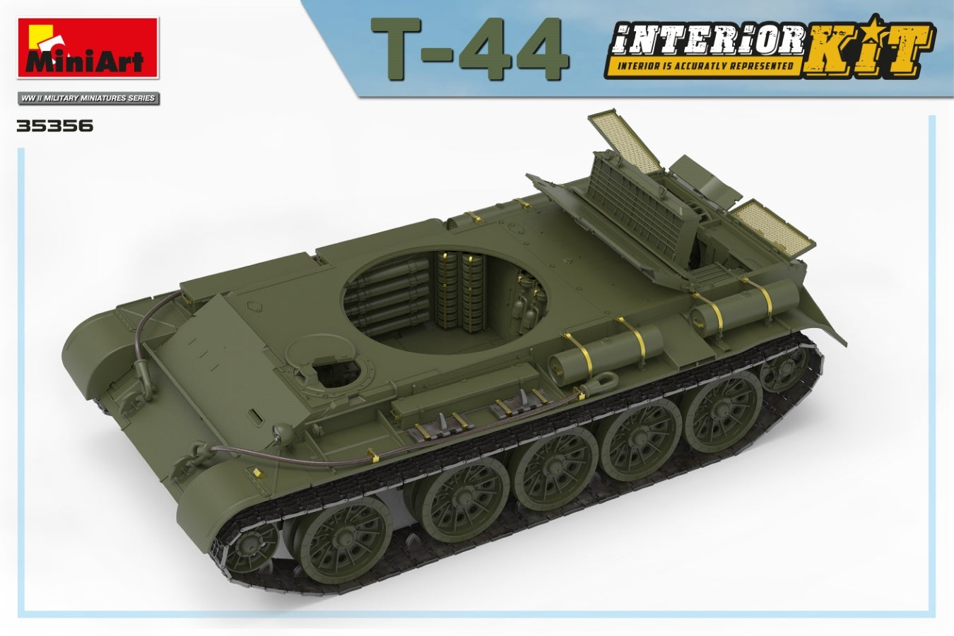 MiniArt 1/35 T-44 Interior Kit | 4820183313997