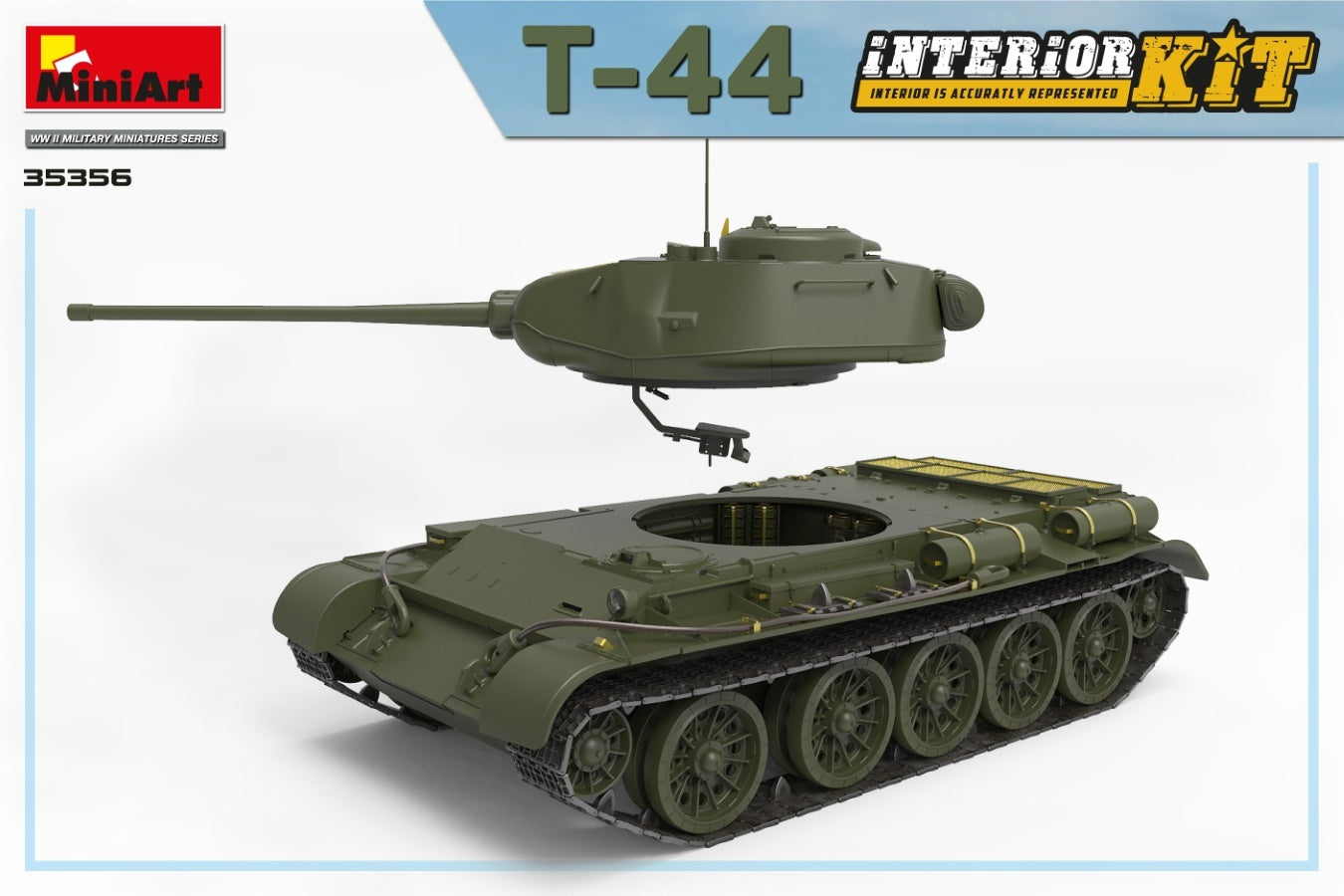 MiniArt 1/35 T-44 Interior Kit | 4820183313997