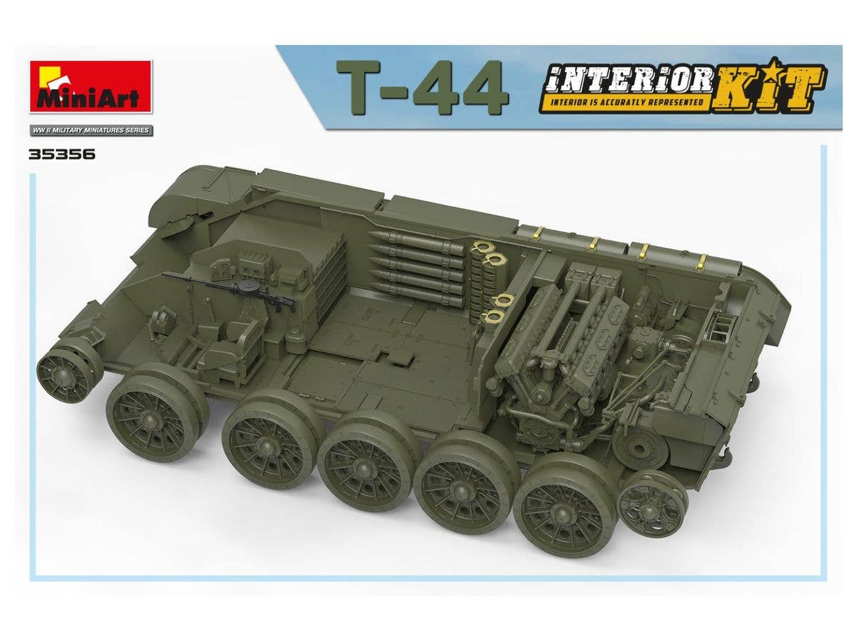 MiniArt 1/35 T-44 Interior Kit | 4820183313997