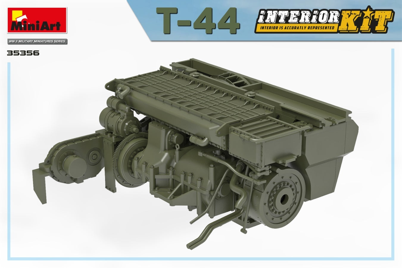MiniArt 1/35 T-44 Interior Kit | 4820183313997