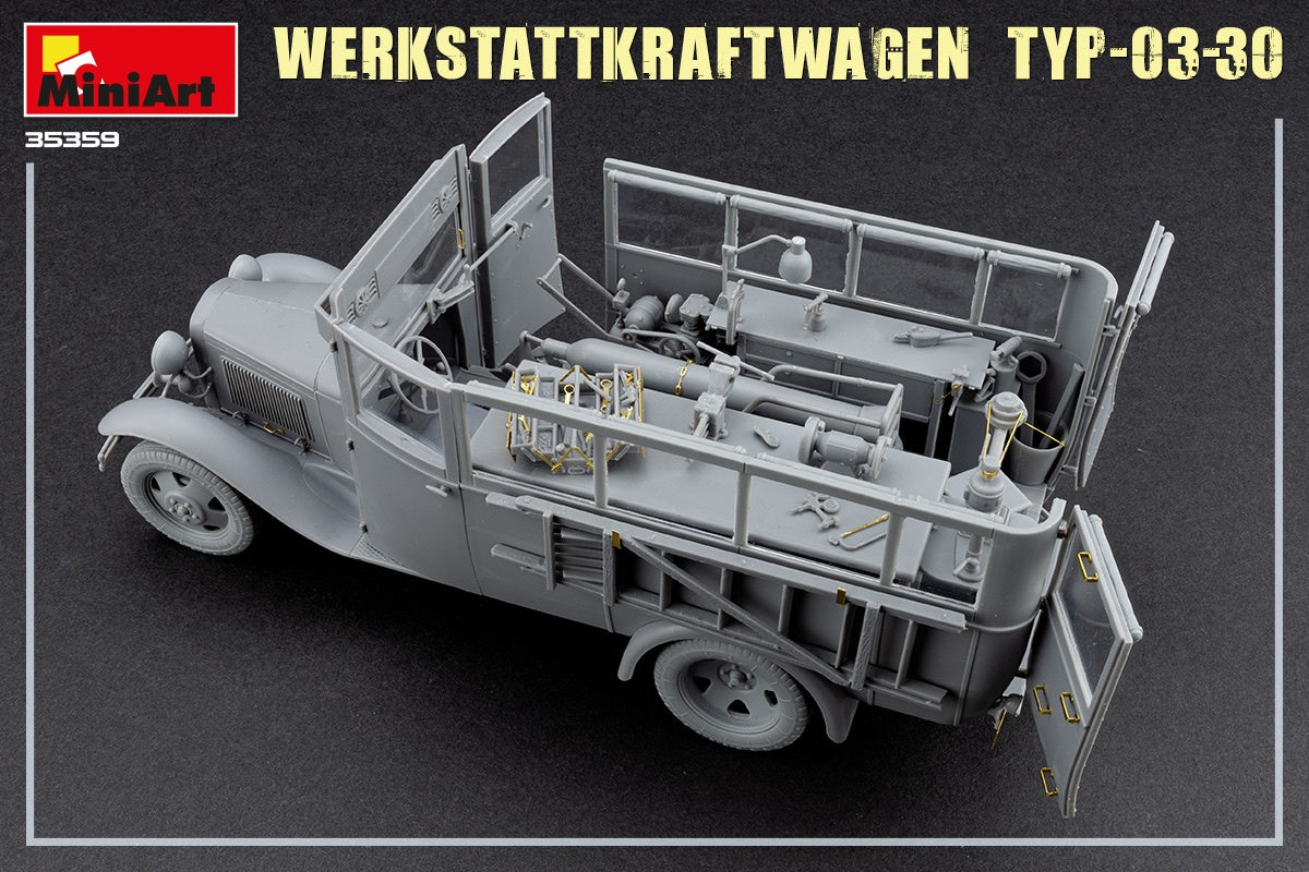 MiniArt 1/35 Werkstattkraftwagen Typ-03-30 1/35 Scale | 4820183313386