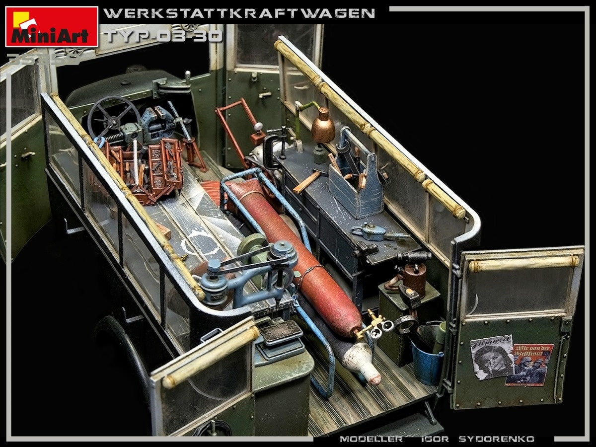 MiniArt 1/35 Werkstattkraftwagen Typ-03-30 1/35 Scale | 4820183313386