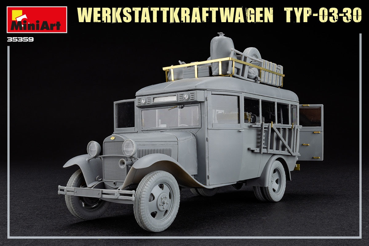 MiniArt 1/35 Werkstattkraftwagen Typ-03-30 1/35 Scale | 4820183313386