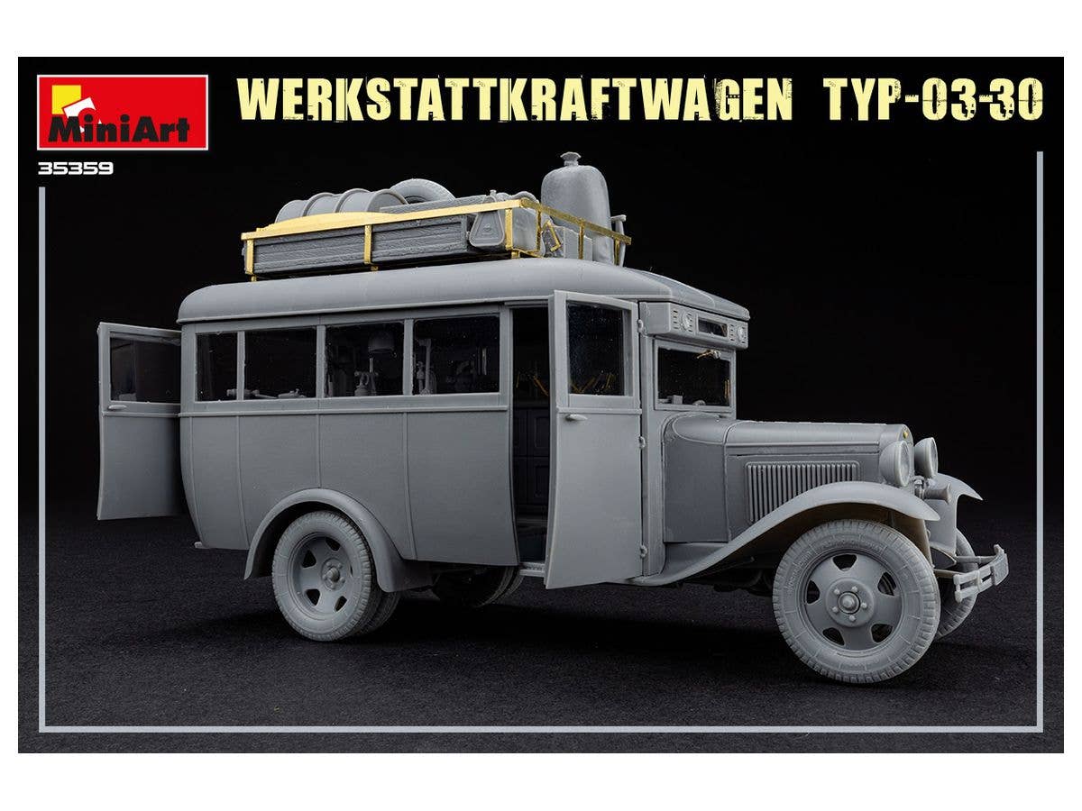 MiniArt 1/35 Werkstattkraftwagen Typ-03-30 1/35 Scale | 4820183313386