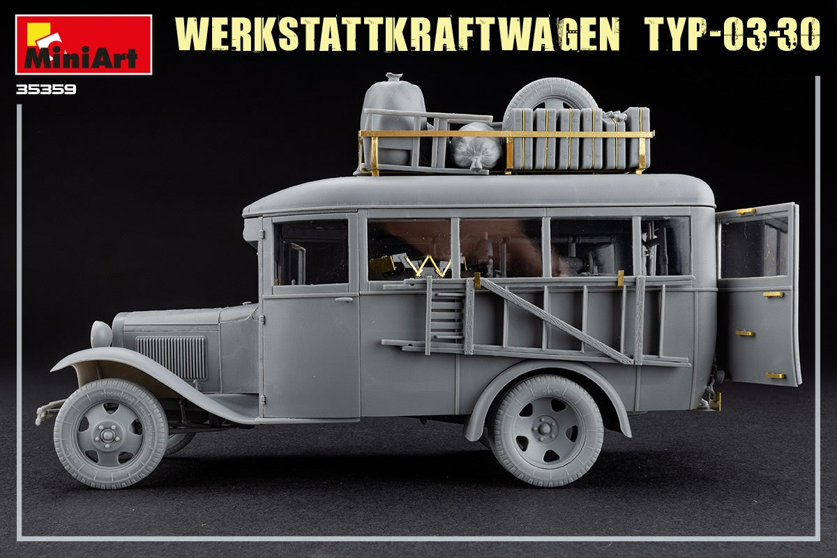 MiniArt 1/35 Werkstattkraftwagen Typ-03-30 1/35 Scale | 4820183313386