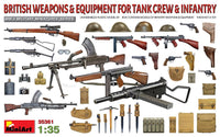 MiniArt 1/35 British Weapons & Equipment For Tank Crew & Infantry | 4820183314055