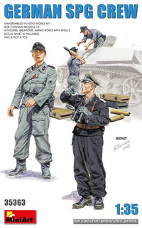 MiniArt 1/35 German SPG Crew | 4820183314048