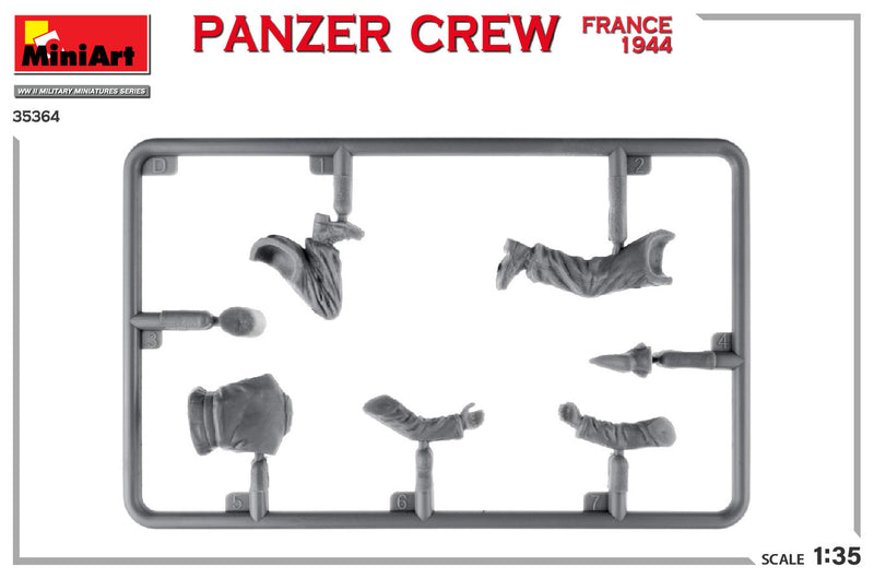 MiniArt 1/35 Panzer Crew. France 1944, Figures