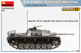 MiniArt 1/35 StuG III Ausf. G  March 1943 Alkett Prod  w/Winter Tracks.  Interior Kit