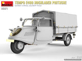 MiniArt 1/35 Tempo E400 Hochlader Pritsche. German 3-Wheel Delivery Truck