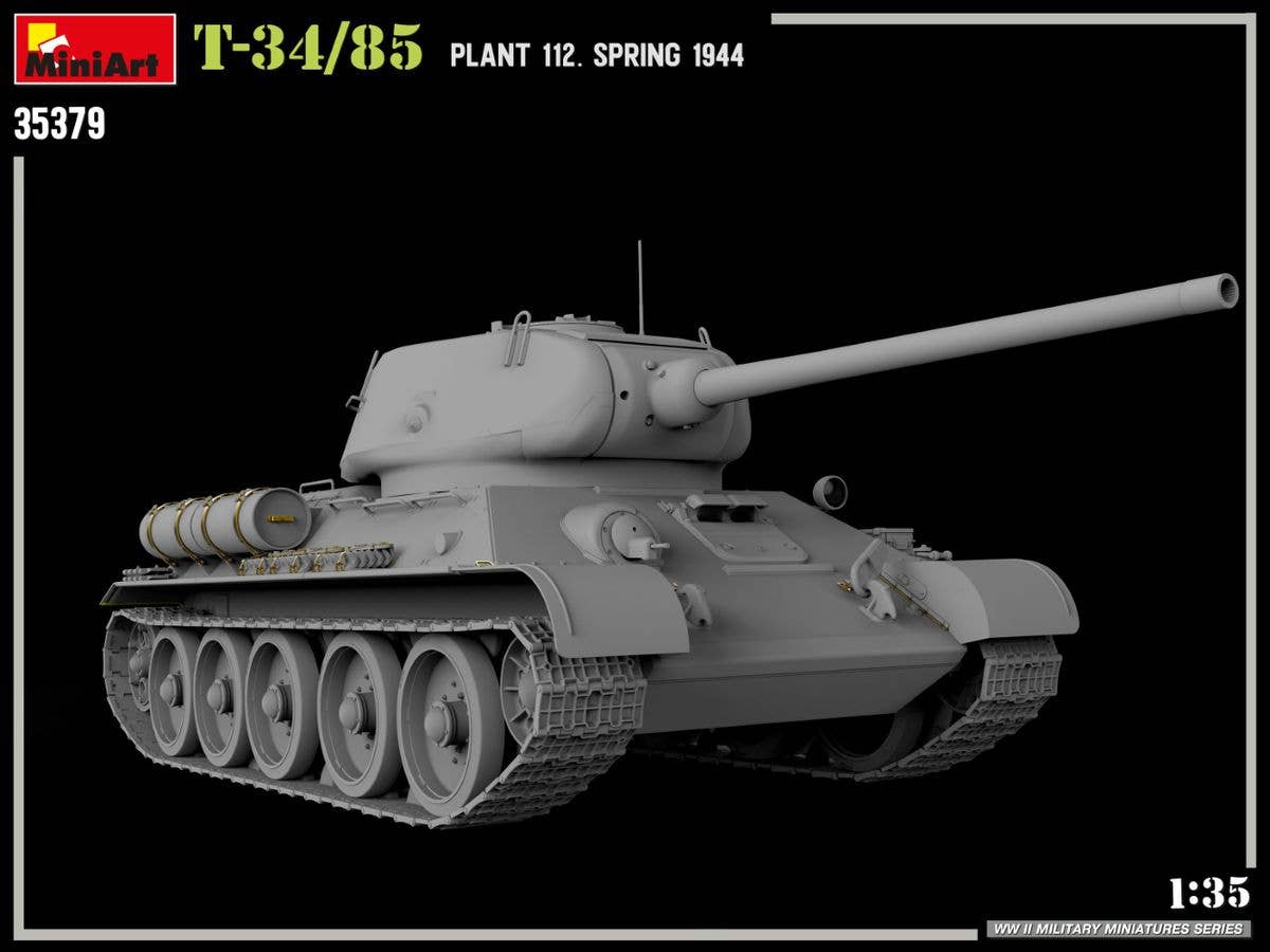 MiniArt 1/35 T-34-85 Plant 112. Spring 1944 | 5905090346579