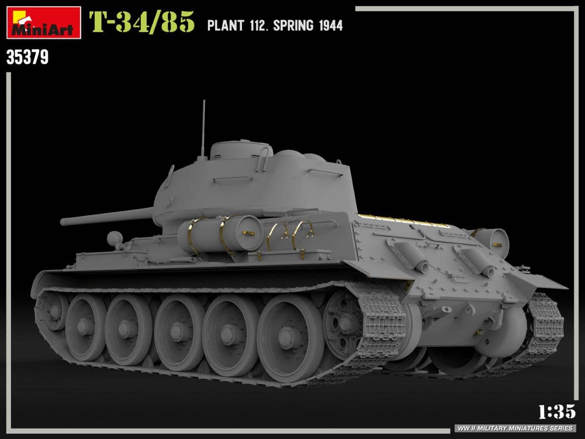MiniArt 1/35 T-34-85 Plant 112. Spring 1944 | 5905090346579