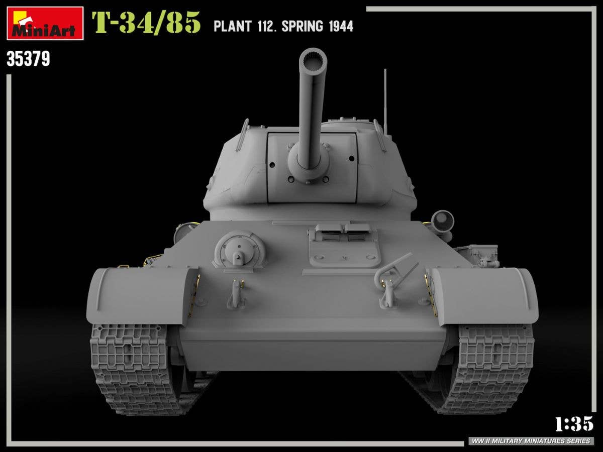 MiniArt 1/35 T-34-85 Plant 112. Spring 1944 | 5905090346579