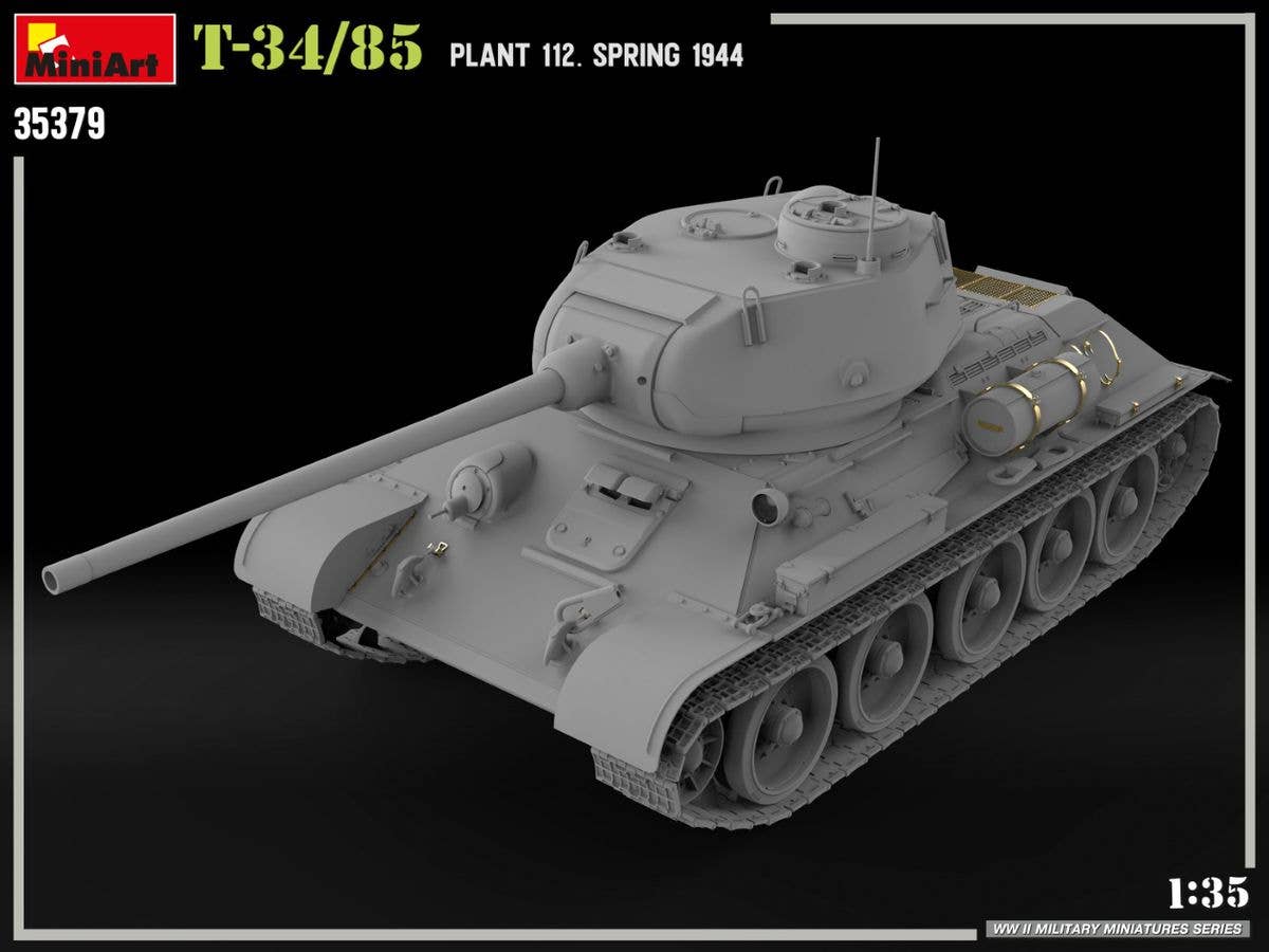 MiniArt 1/35 T-34-85 Plant 112. Spring 1944 | 5905090346579