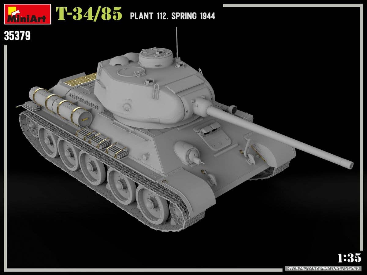 MiniArt 1/35 T-34-85 Plant 112. Spring 1944 | 5905090346579