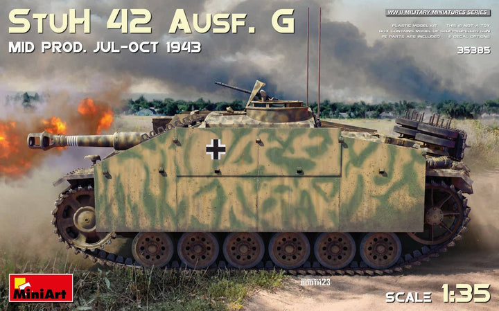 MiniArt 1/35 StuH 42 Ausf. G MID PROD. JUL-OCT 1943 | 5905090346821