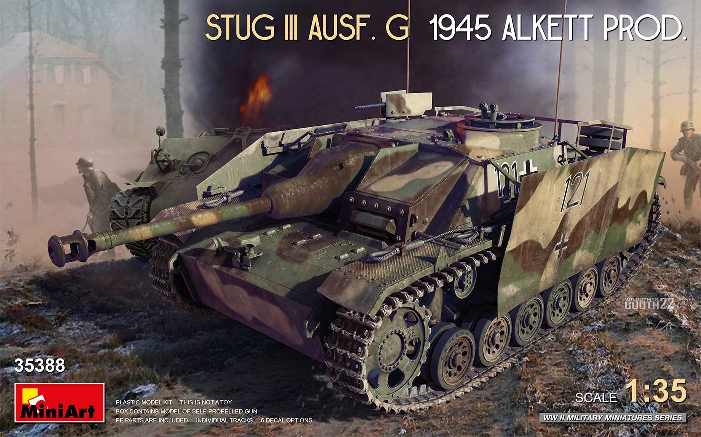 MiniArt 1/35 StuG III Ausf. G  1945 Alkett Prod. | 5905090346197
