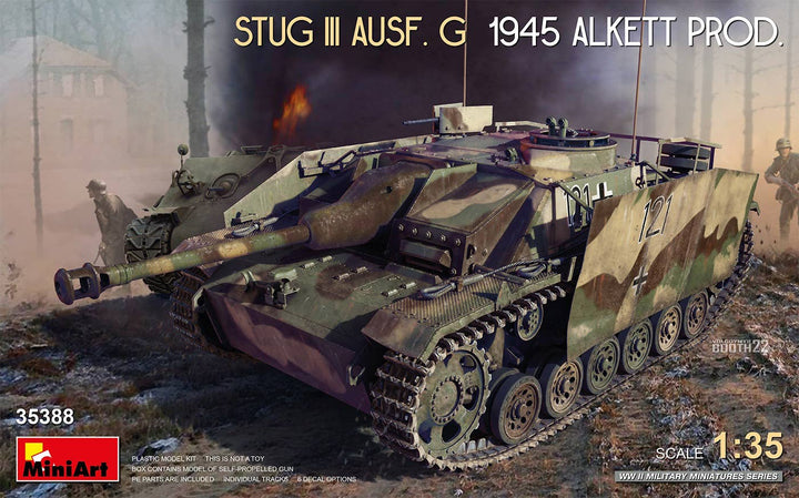 MiniArt 1/35 StuG III Ausf. G  1945 Alkett Prod. | 5905090346197