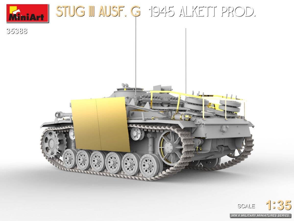 MiniArt 1/35 StuG III Ausf. G  1945 Alkett Prod. | 5905090346197