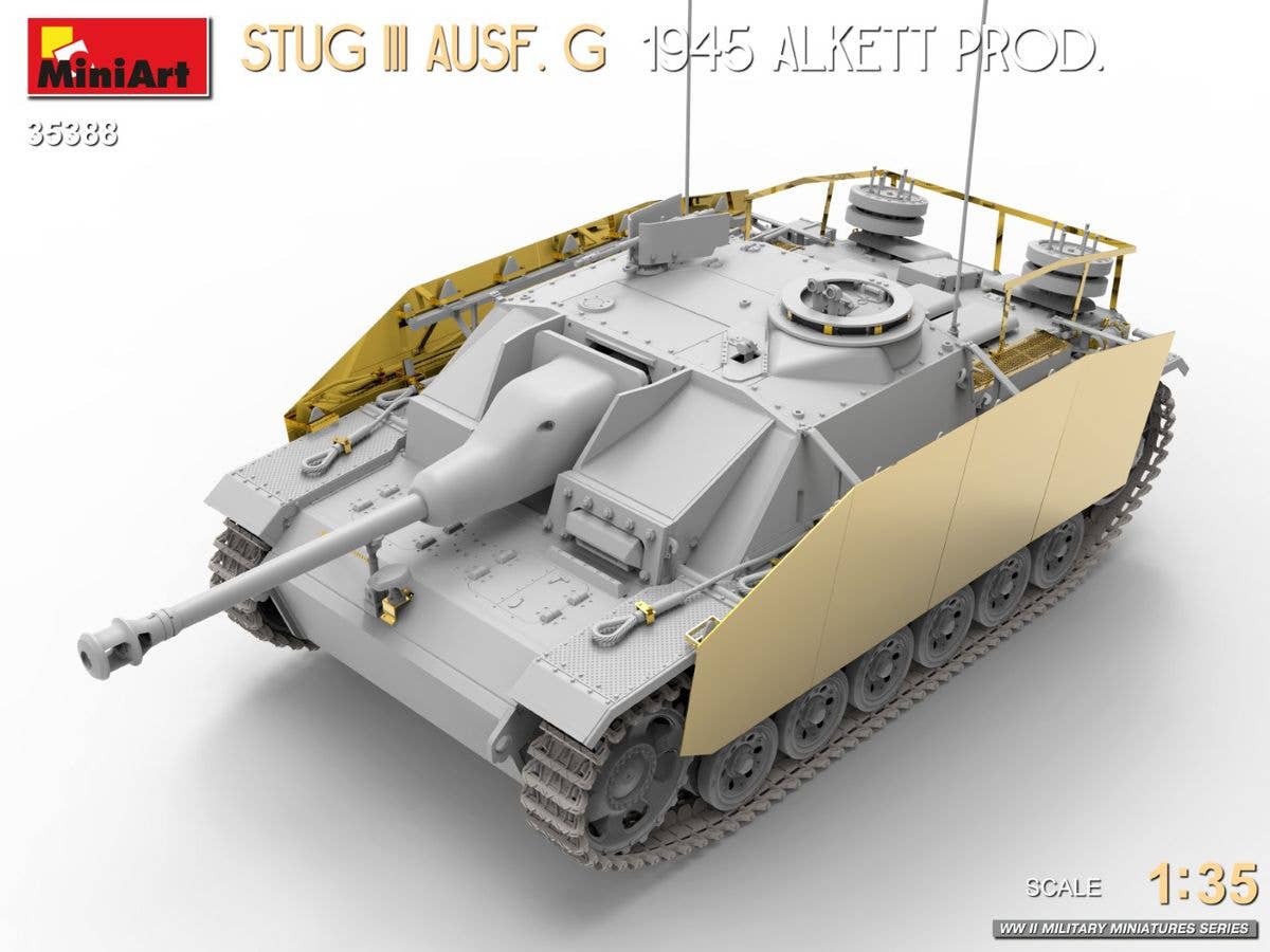 MiniArt 1/35 StuG III Ausf. G  1945 Alkett Prod. | 5905090346197