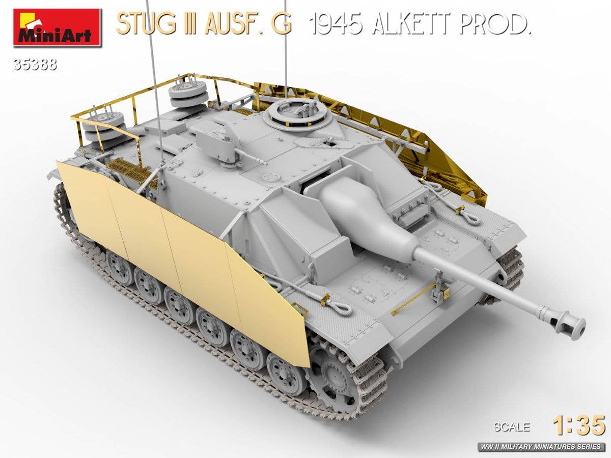 MiniArt 1/35 StuG III Ausf. G  1945 Alkett Prod. | 5905090346197